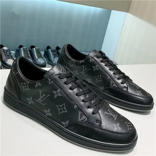 Louis Viutton 2021 Men's Leather Sneakers - 루이… - 1