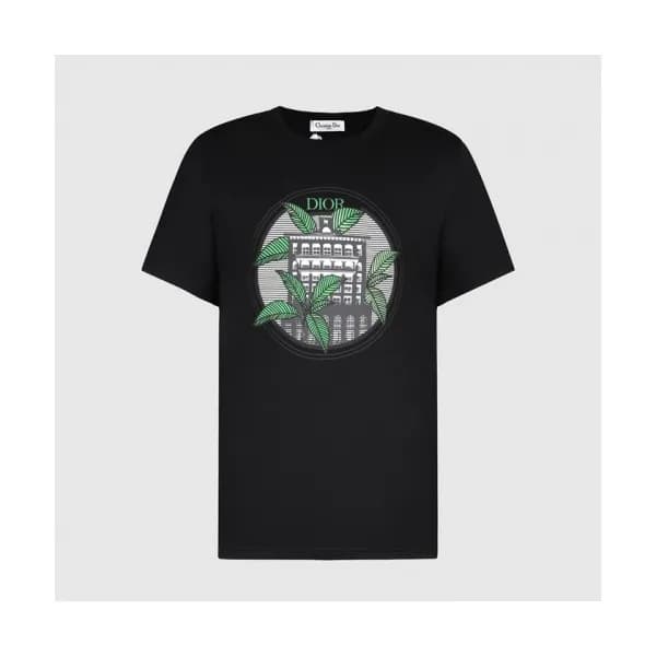 [디올]Dior 2021 Mm/Wm Casual Crew-neck Short Sleeved… - 1