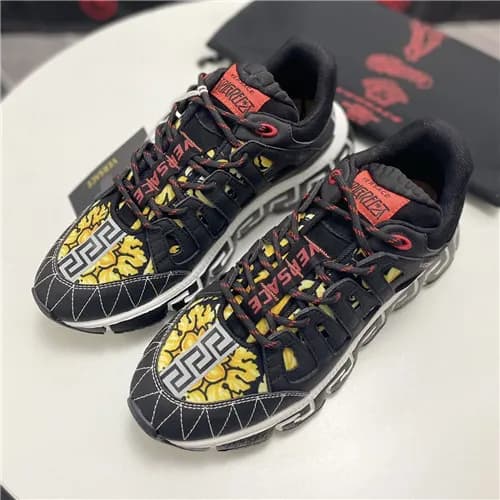 Versace 2021 Men's Leather Sneakers - 베르사체 202… - 1