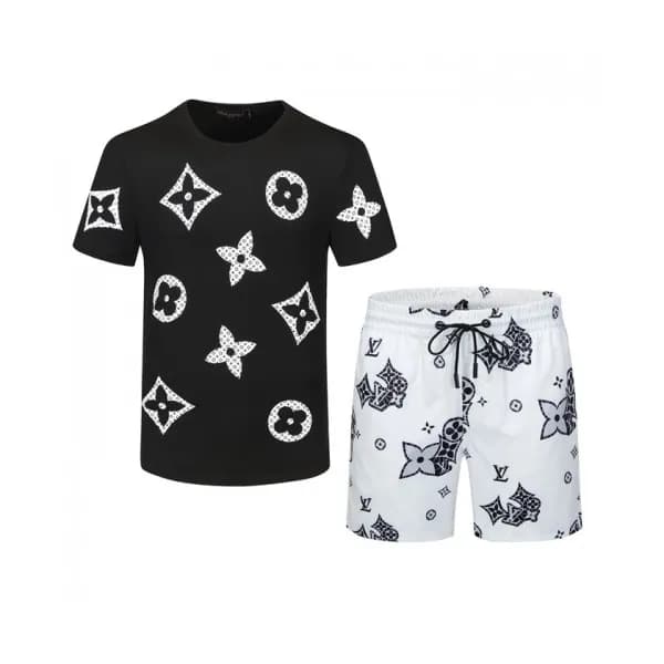 Louis vuitton 2021 Mens Casual Logo Training Short… - 1
