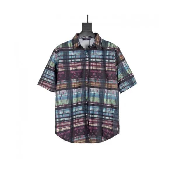 Louis vuitton Mm/Wm Logo Short Sleeved Tshirts bl… - 1