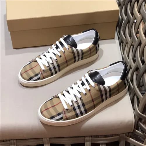 Burberry 2021 Men's Canvas Sneakers,BURS0159 -… - 1