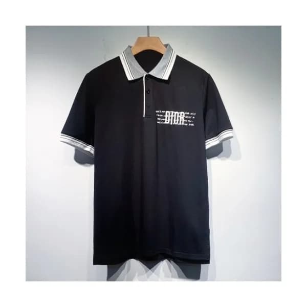 Dior Mm/Wm Casual Crew-neck Short Sleeved Tshirts… - 1