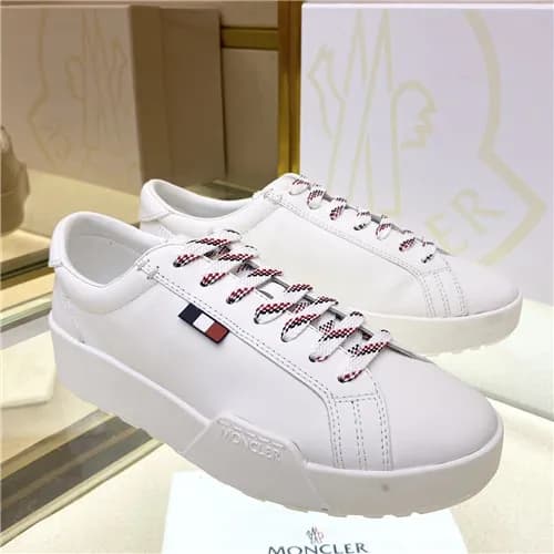 Moncler 2021 Men's Leather Sneakers,MONCS0091 … - 1
