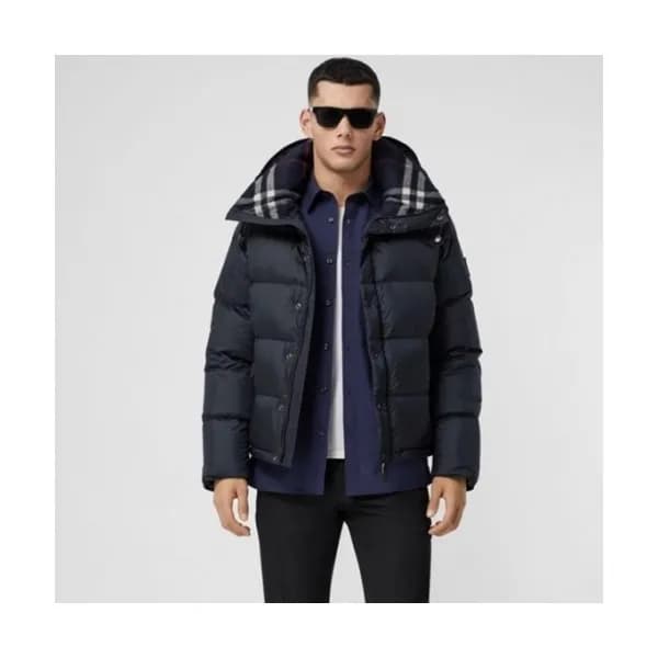 Burberry Mens Casual Duck Down Padding Navy - 버버리… - 1