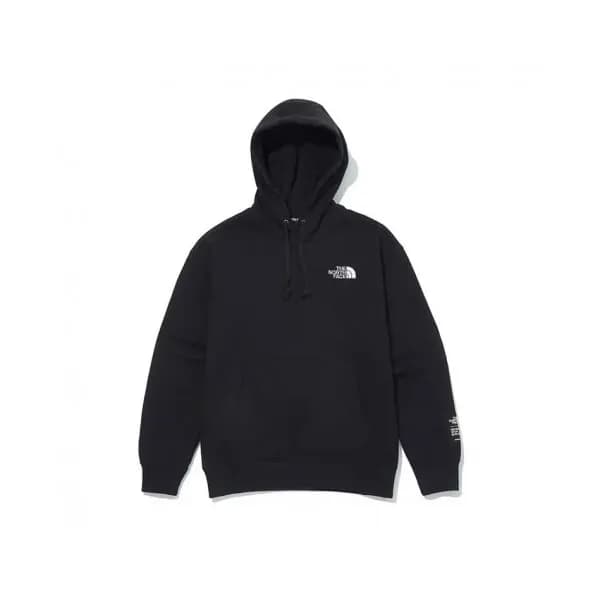 The North Face Mm/Wm Logo Cotton Hoodie Black - 노… - 1