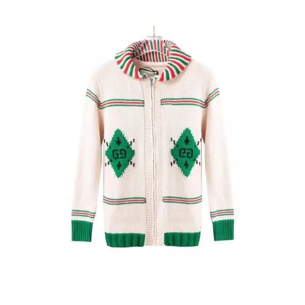 Gucci Mm/Wm Logo Zip-up Sweaters - 구찌 2021 남/녀 집… - 1