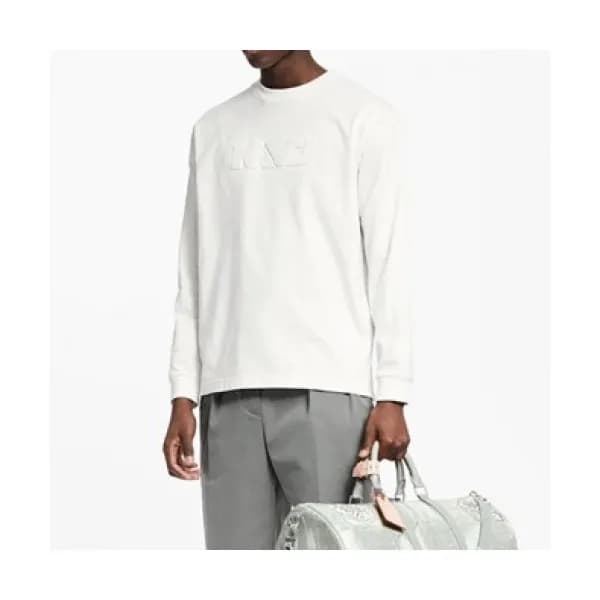 Louis vuitton Mm/Wm Casual Cotton Tshirts White -… - 1