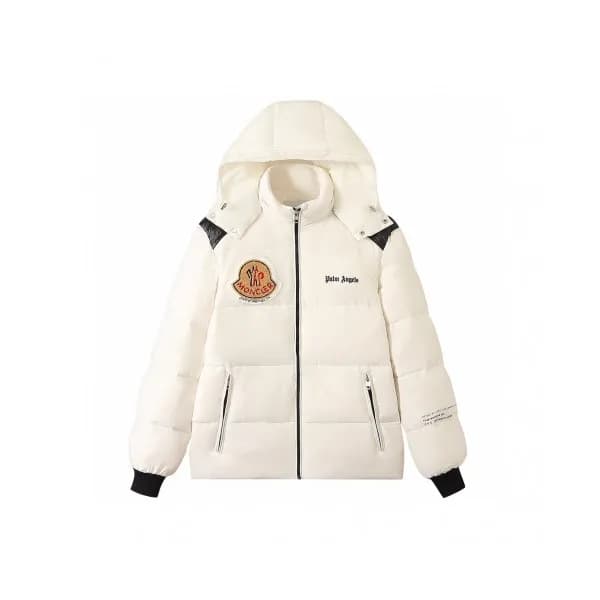 Moncler Unisex Casual Duck-down Padding White - 몽… - 1