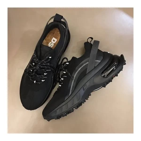 디스퀘어드 남성 트렌디 블랙 스니커즈 - Mens Black Sneakers - dsq00… - 1