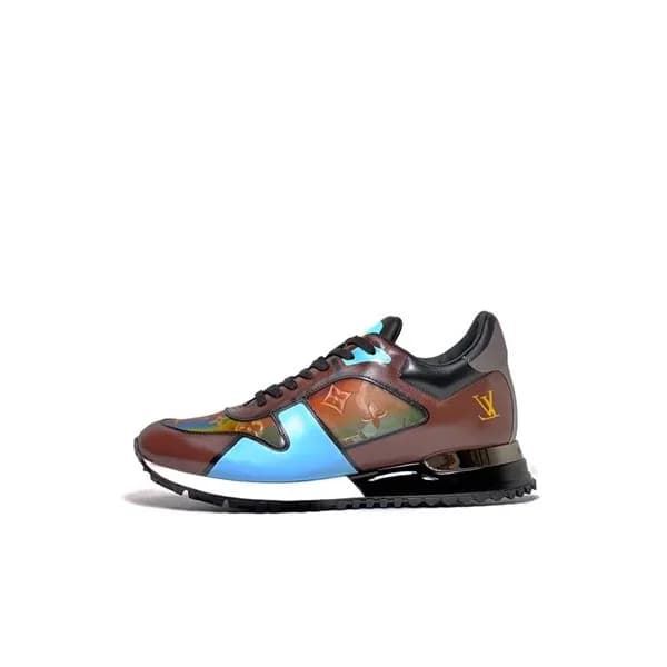 루이비통 남성 Run Away 브라운 스니커즈 - Mens Brown Sneakers - … - 1