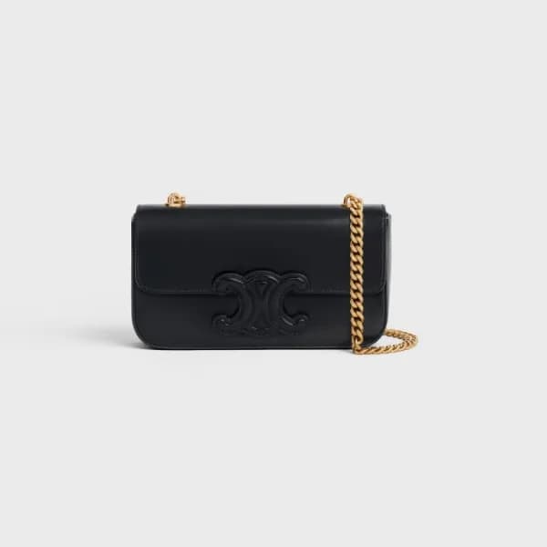 셀린느 여성 트리오페 블랙 숄더백 - Womens Black Shoulder Bag - c… - 1