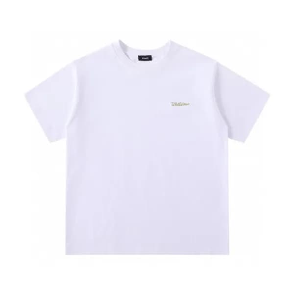 웰던 남/녀 크루넥 화이트 반팔티 - Unisex White Tshirts - wel00… - 1