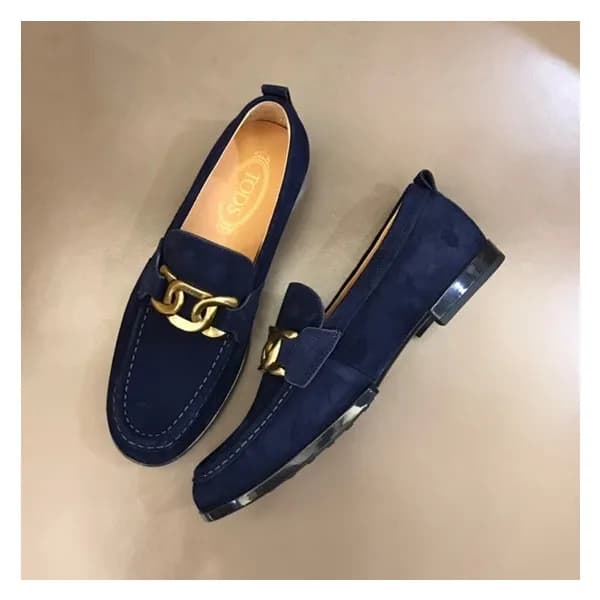 토즈 남성 모던 네이비 로퍼 - Mens Navy Loafer - toz0278x - 1