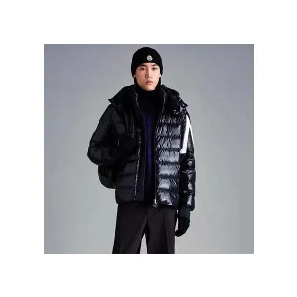 몽클레어 남성 모던 블랙 패딩 - Moncler Mens Black Padding - Mo… - 1
