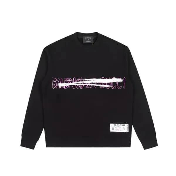구찌 남성 캐쥬얼 블랙 맨투맨 - Gucci Mens Black Tshirts - Guc0… - 1