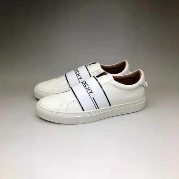 지방시 남/녀 클래식 화이트 스니커즈 - Givenchy Unisex White Sneak… - 1