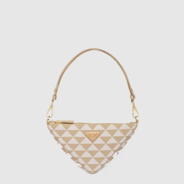 프라다 여성 자수 패브릭 미니 백 1BC543 - Prada Womens Embroider… - 1
