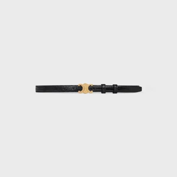 셀린느 여성 블랙 벨트 - Celine Womens Black Belt - ce42x - 1