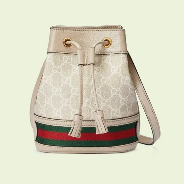 구찌 여성 베이지 버킷백 - Gucci Womens Beige Bucket Bag - gu… - 1
