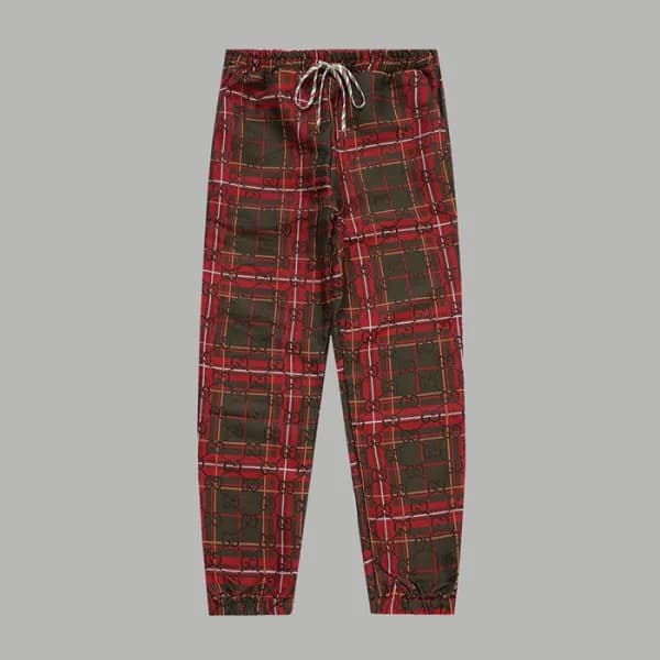 구찌 남성 캐쥬얼 레드 팬츠 - Gucci Mens Red Pants - gu855x - 1