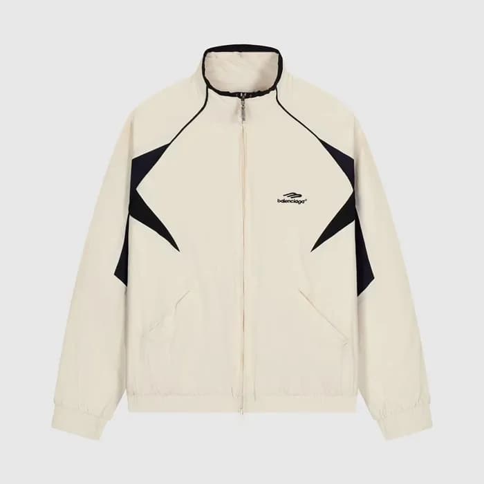 발렌시아가 남성 화이트 캐츄얼 자켓 - Balenciaga Mens White Jacket… - 1