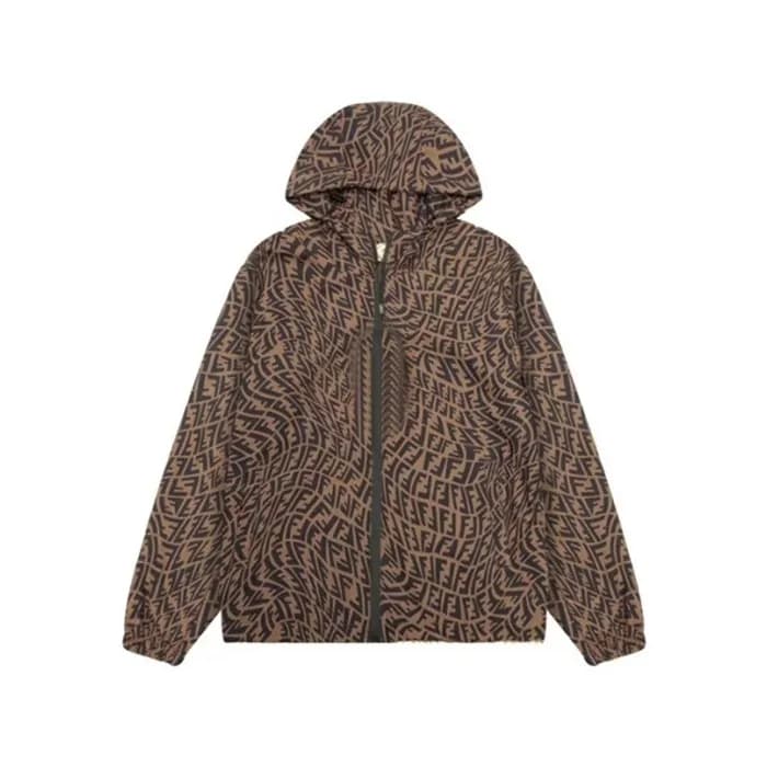 펜디 남성 카키 양면 자켓 - Fendi Mens Khaki Jackets - fe538x - 1