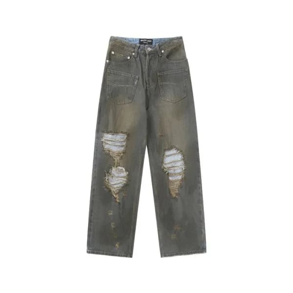 발렌시아가 남성 그레이 청바지 - Balenciaga Mens Gray Jeans - ba… - 1