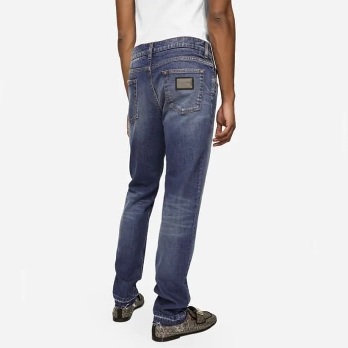 돌체앤가바나 남성 블루 청바지 - Dolce&Gabbana Mens Blue Jeans -… - 1
