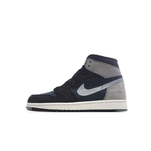 나이키 남/녀 블랙 하이탑 스니커즈 - Nike Air Jordan 1 Retro Unis… - 1