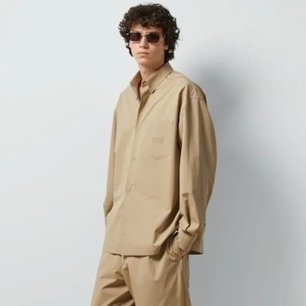 구찌 남성 베이지 셔츠 - Gucci Mens Beige Shirts - guc335x - 1