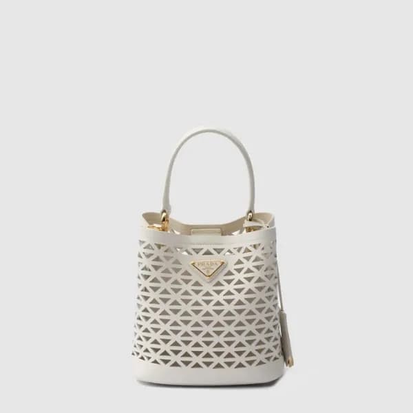 프라다 여성 파니에 미니 버킷백 1BA217 - Prada Womens Panier Buc… - 1