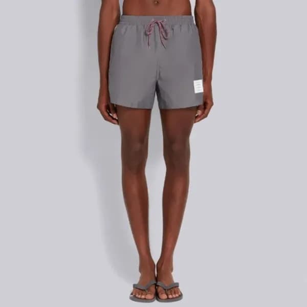 톰브라운 남성 그레이 반바지 - Thom Browne Mens Gray Half-pants…