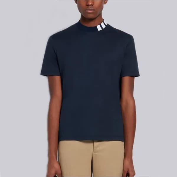 톰브라운 남성 크루넥 반팔티 - Thom Browne Mens Tshirts - thc11… - 1