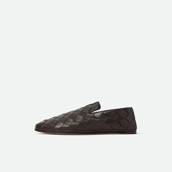 보테가베네타 남성 브라운 로퍼 - Bottega veneta Mens Brown Loafe… - 1
