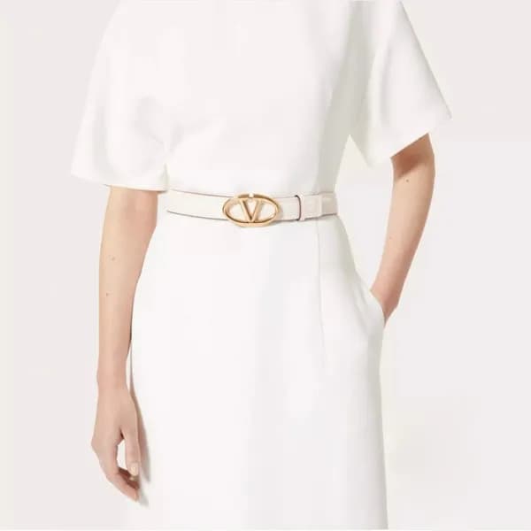 발렌티노 여성 브이 로고 벨트 - Valentino Womens Vlogo Signatur… - 1