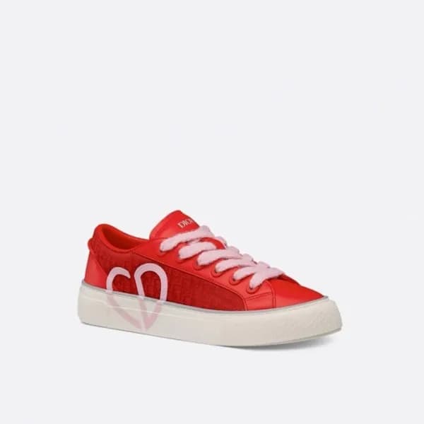 디올 남/녀 하트 스니커즈 - Dior Unisex Heart Sneaker - dis32… - 1