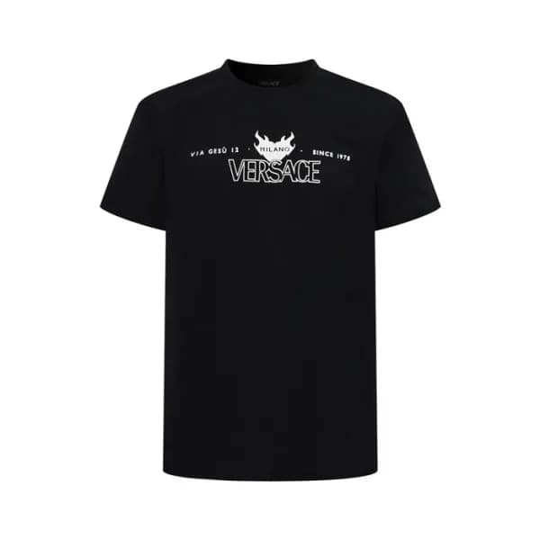 베르사체 남성 반팔 티셔츠 - Versace Mens Round Tshirts - vec6… - 1