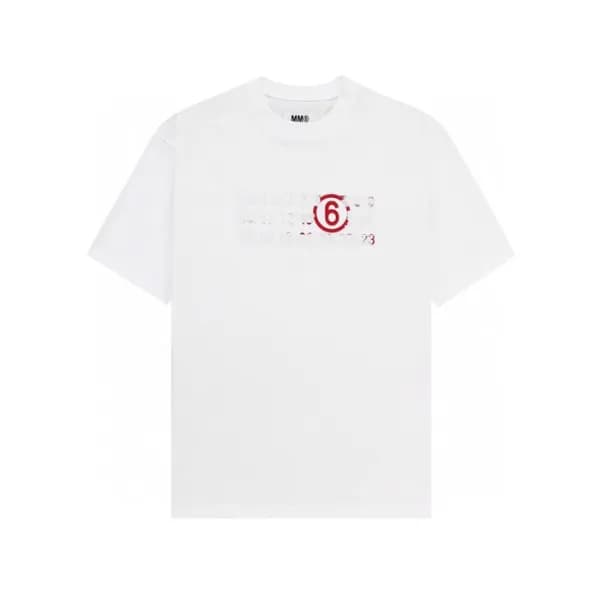메종 마르지엘라 남성 라운드 반팔 티셔츠 - Maison Margiela Mens Roun… - 1