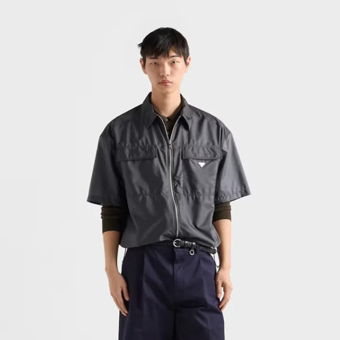 프라다 남성 반팔 셔츠 - Prada Mens Basic Shirts - prc7382x - 1