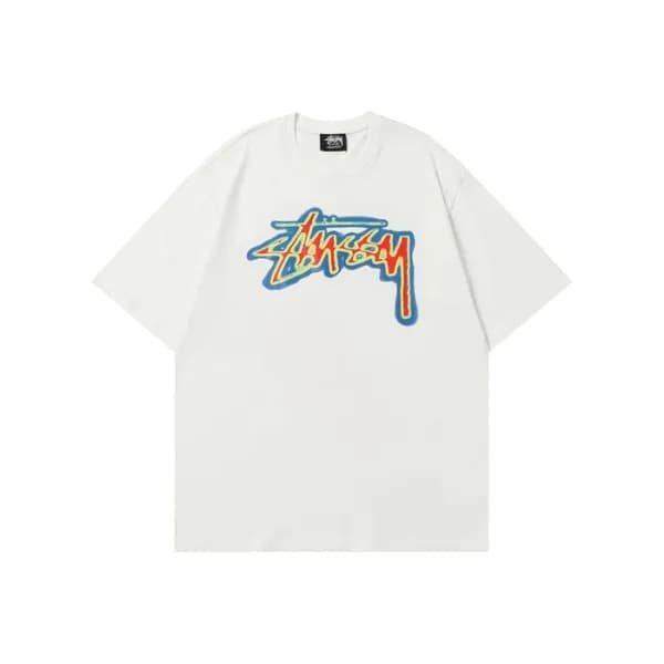 스터시 남성 크루넥 반팔티 - Stussy Mens Round Tshirts - stc74… - 1