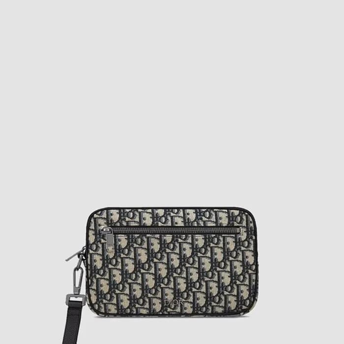 디올 남성 토일레트리 백 - Dior Mens Toiletry Bag - dib7893x - 1