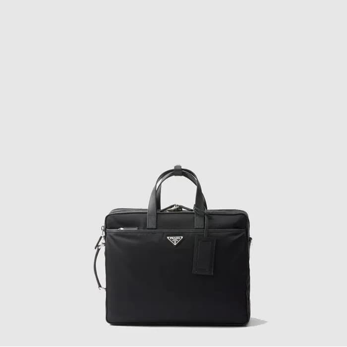 프라다 남성 가죽 브리프케이스 2VE015 - Prada Mens Leather Brief… - 1