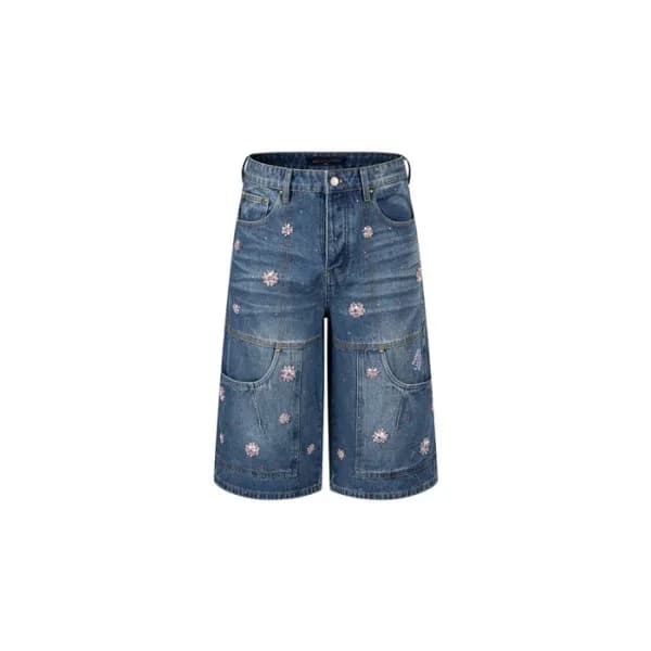 루이비통 남성 클래식 쇼츠 - Louis vuitton Mens Classic Shorts… - 1