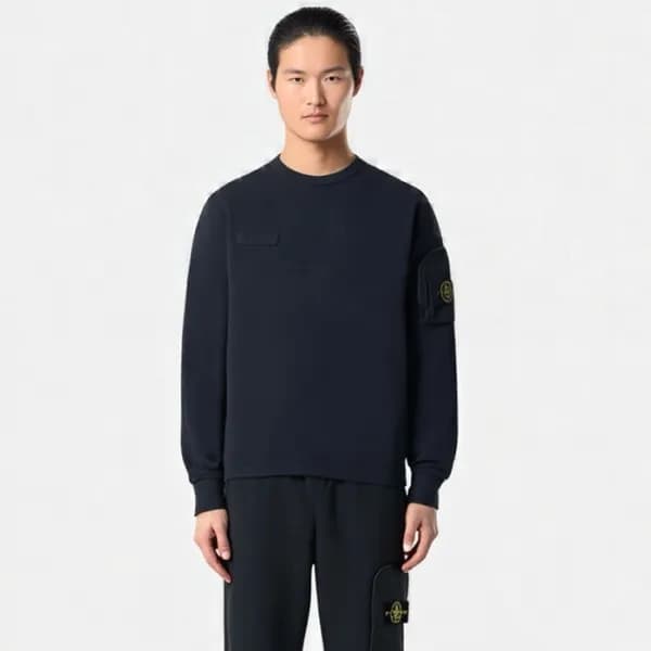 스톤아일랜드 남성 라운드 맨투맨 - Stone Island Mens Round Tshirt… - 1