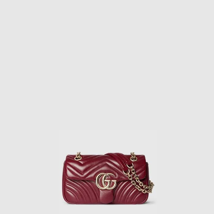 구찌 여성 GG 마몽 스몰 숄더백 - Gucci Womens GG Marmont Small… - 1