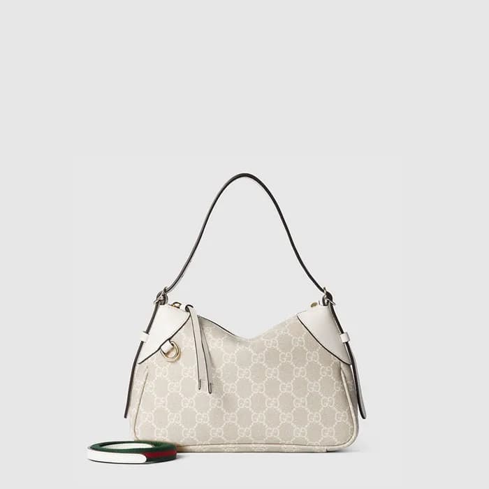구찌 여성 GG 엠블럼 스몰 숄더백 - Gucci Womens GG Emblem Small… - 1