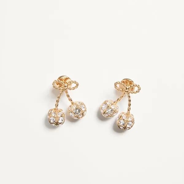 발렌티노 여성 골드 이어링 - Valentino Womens Gold Earring - a… - 1