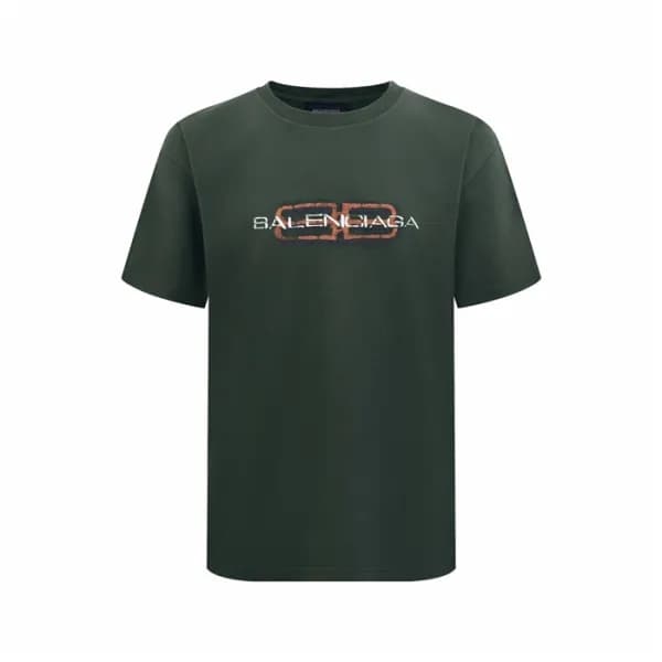 발렌시아가 남성 라운드 반팔 티셔츠 - Balenciaga Mens Round Tshirt… - 1