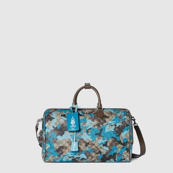 구찌 남성 GG 미디엄 더플백 - Gucci Mens GG Medium Duffle Bag… - 1